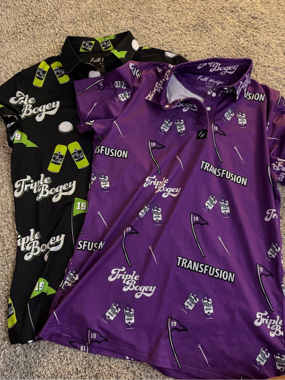 Triple Bogey Transfusion Golf Polo